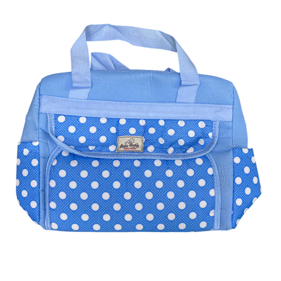 Sac de transport à pois blanc