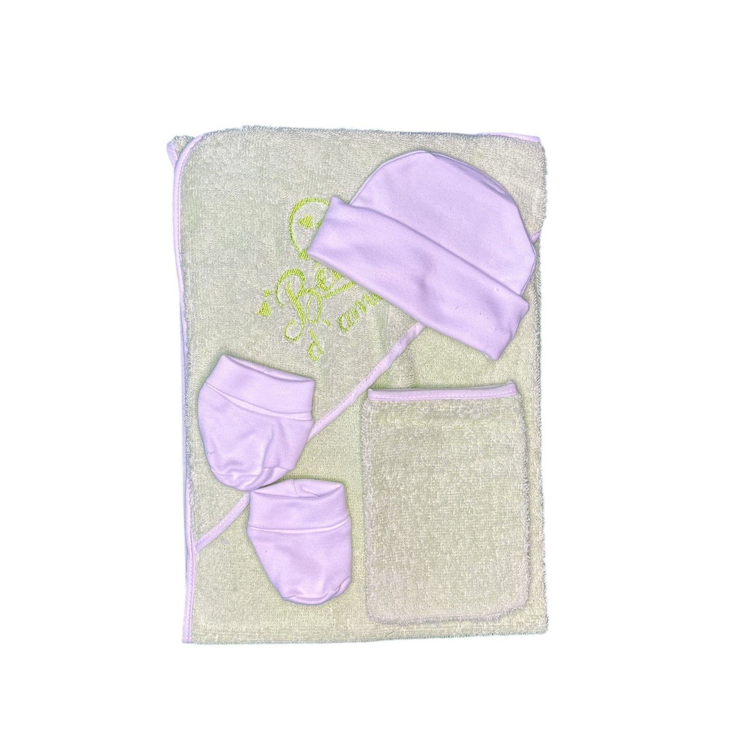 Sortie de bain "bébé d'amour"