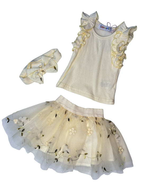 Ensemble jupe bandeau
