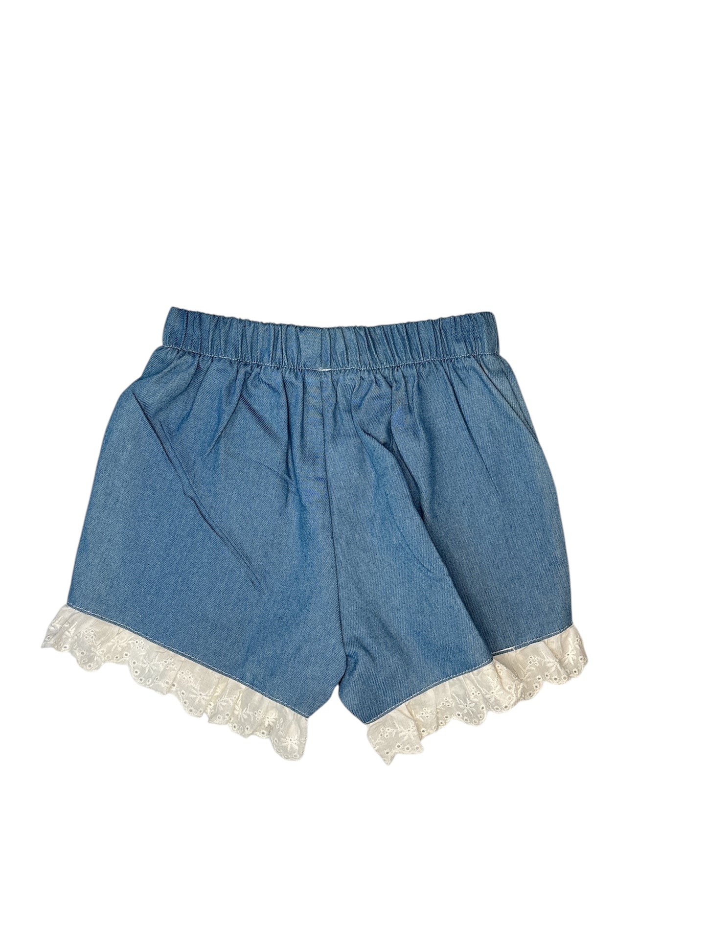Ensemble short dentelle